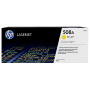 HP 508A Yellow Original LaserJet Toner (For CLJ M553N, DN)