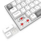 Redragon K705 White Gray PRO Tri-Mode rainbow mechanical gaming keyboard