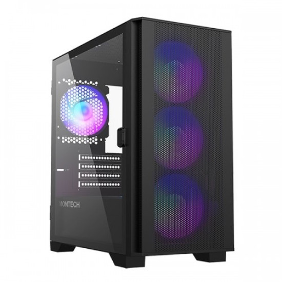 Montech AIR 100 ARGB Micro ATX Case Black