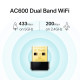 TP-Link Archer T2U Nano AC600 Dual Band Mini USB WiFi Adapter