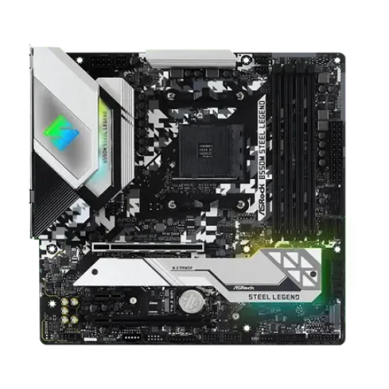 ASRock B550M Steel Legend AMD AM4 Micro-ATX Motherboard