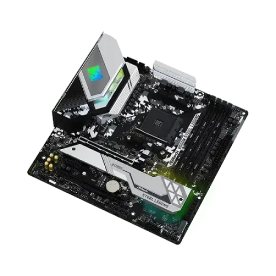 ASRock B550M Steel Legend AMD AM4 Micro-ATX Motherboard