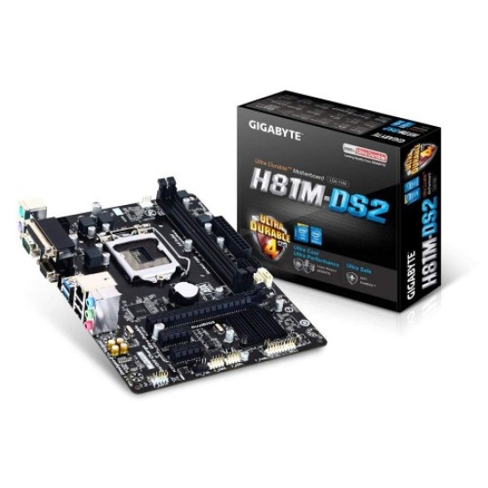 Gigabyte GA-H81M-DS2 Micro ATX Motherboard