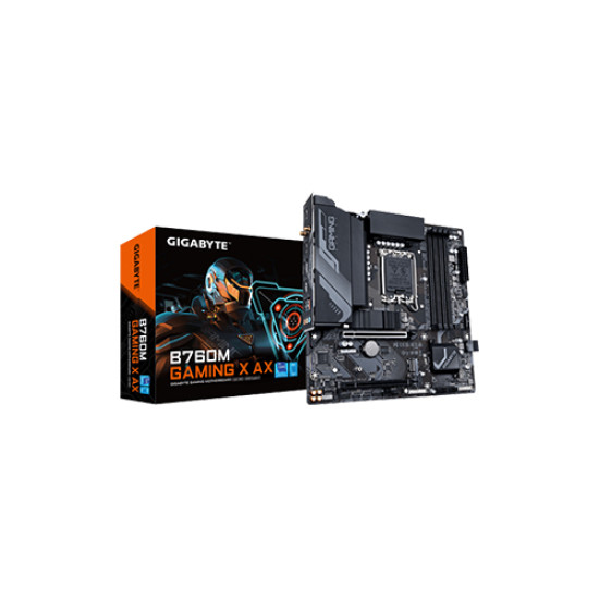 GIGABYTE B760M GAMING X AX DDR5 mATX Motherboard