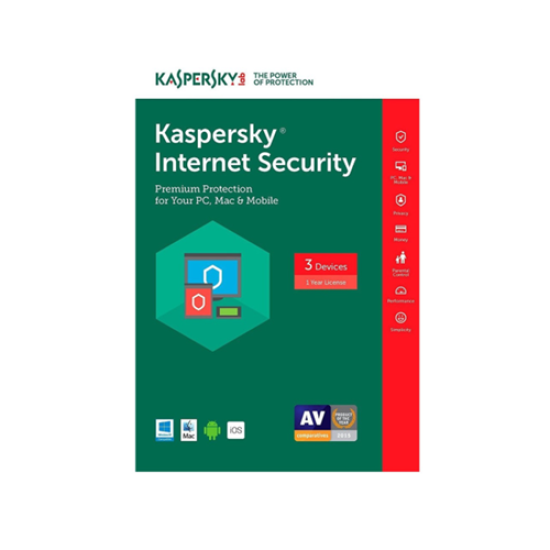 Kaspersky Internet Security 3-User 1 Year