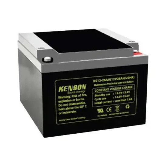 KENSON KS12-26AH 12V 26AH UPS Battery