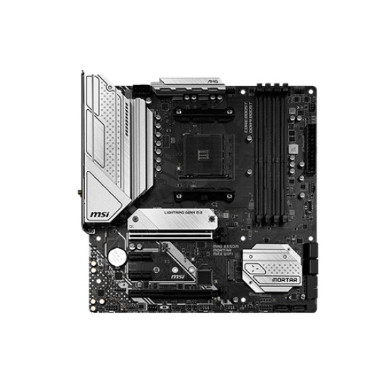 MSI MAG B550M MORTAR MAX WIFI AMD AM4 Micro-ATX Motherboard