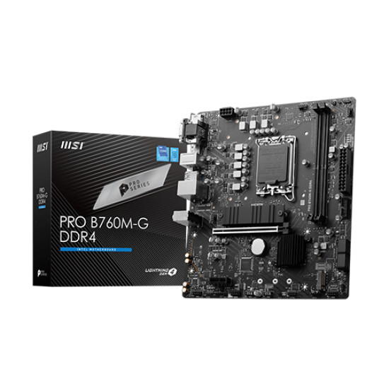 MSI PRO B760M-G mATX Motherboard