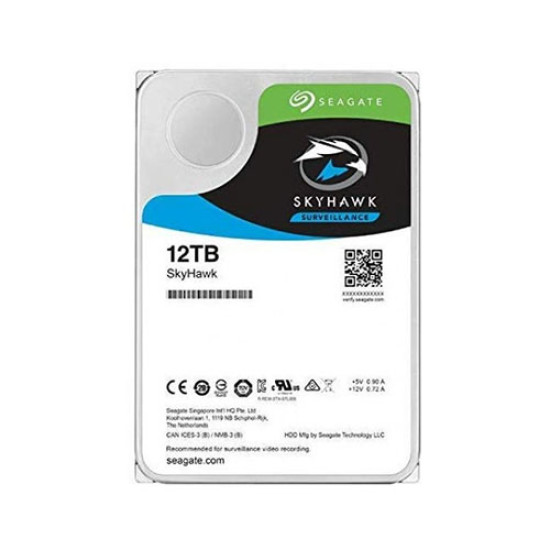 SEAGATE ST12000VX0008 SKYHAWK 12TB 7200 RPM SATA HDD