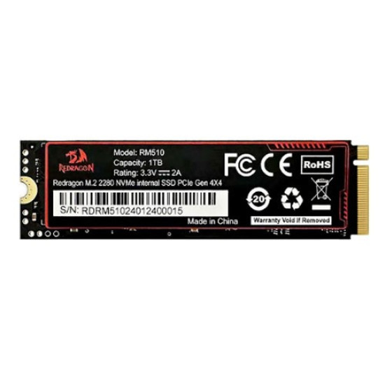 Redragon RM-510 (7400/5500MB/S) 1TB Pcie GEN 4.0 M.2 NVME SSD