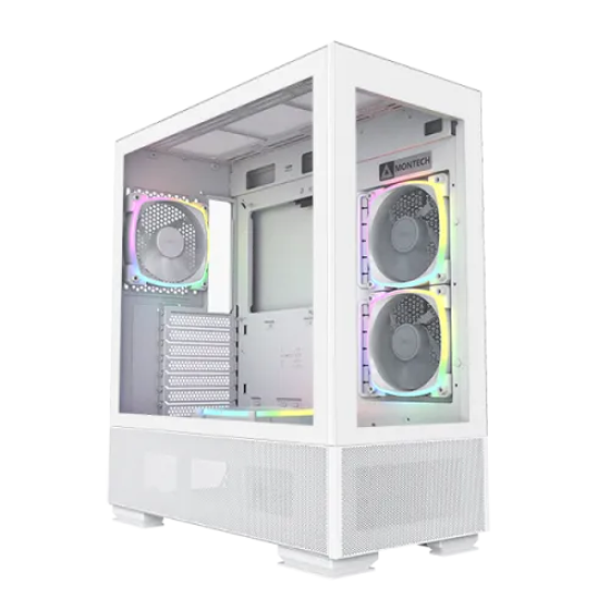 Montech SKY TWO White ATX Mid-Tower Casing