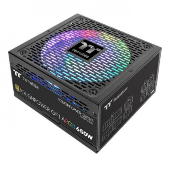 Thermaltake Toughpower GF1 ARGB 650W 80 Plus Gold Fully Modular Power Supply