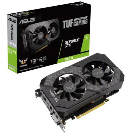 ASUS TUF Gaming GeForce GTX 1660 Ti EVO TOP Edition 6GB GDDR6 Graphics Card