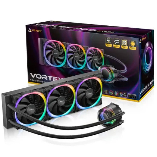 Antec Vortex 360 ARGB All-in-One Liquid CPU Cooler